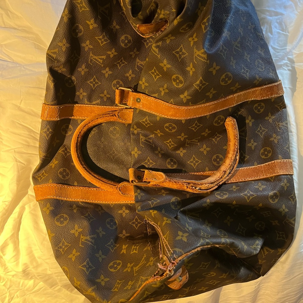 Scrap Louis Vuitton duffel
